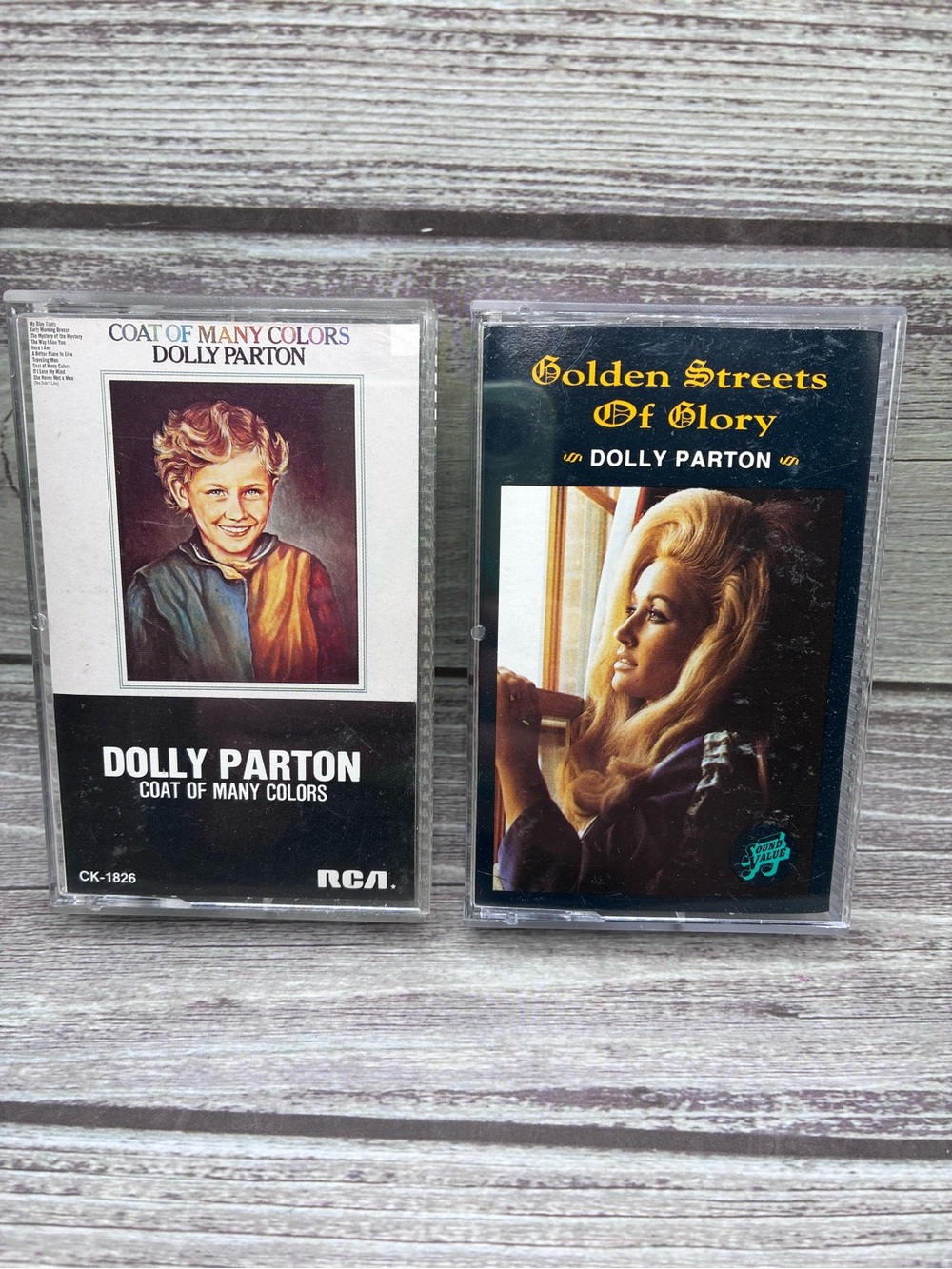 VTG Dolly Parton Cassette Tapes
